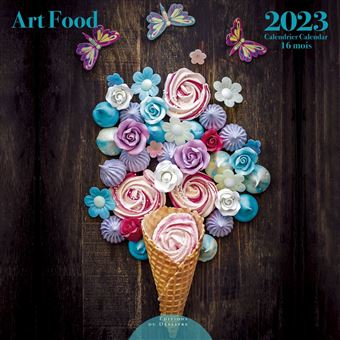 CALENDRIER 2023 30X30 ART FOOD