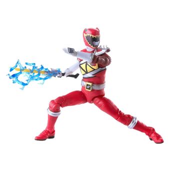 Figurine Power Rangers Premium Rangers DC Rouge 15 cm Modèle aléatoire