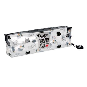 Trousse Pochette Itotal Etui en PVC Cat