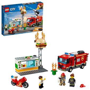 LEGO® City 60214 L'intervention des pompiers au restaurant de hamburgers