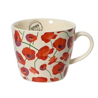 Kaemingk Tasse aus Porzellan - Rot - 1
