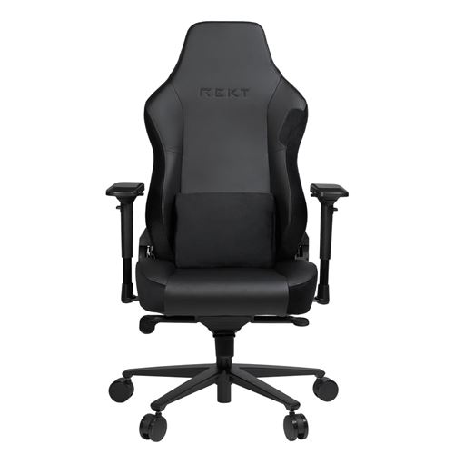 Comfort R Chaise Gaming Noir + Simili Cuir/Mat&eacute;riaux Haute Qualit&eacute;