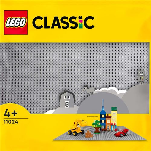 LEGO® Classic 11024 La plaque de construction Grise