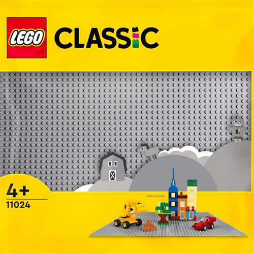 Lego Classic Lego® Classic 11024 La Plaque De Construction Grise