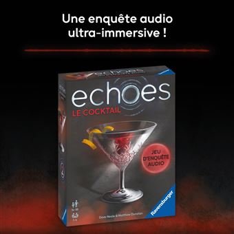 Jeu d'enquête Ravensburger Echoes Le Cocktail