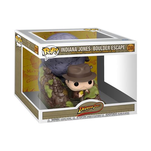 Funko Figurine Pop Movie Moment Indiana Jones Boulder Escape
