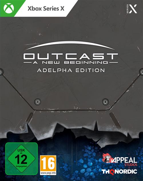 Pochette avant du jeu Outcast A New Beginning Adelpha Edition Xbox Series X