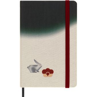 Carnet Moleskine Année du Lapin par Minju Kim Format de poche