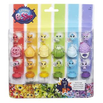 Lot Littlest PetShop Do-Ables - Hamster, Chat & Accessoires Scolaires - Neuf