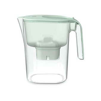 Carafe filtrante 4 litres  verte avec timer numérique de changement de cartouche + 1 filtre X-Clean AWP210 d'une durée de vie de 1 mois