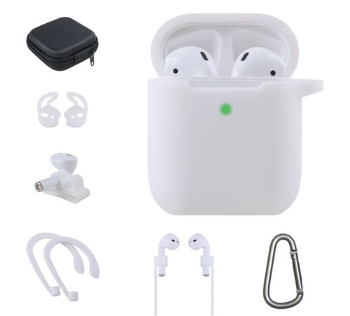Kit accessoires On Earz Mobile Gear 7 en 1 pour Apple AirPods 1 et 2 - vue 2