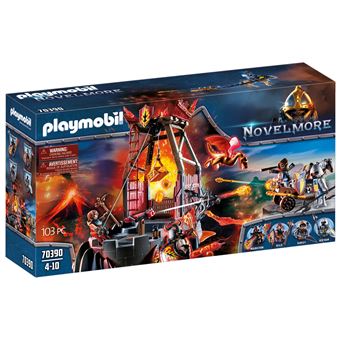 Playmobil Novelmore 70390 Mine de lave des Burnham Raiders