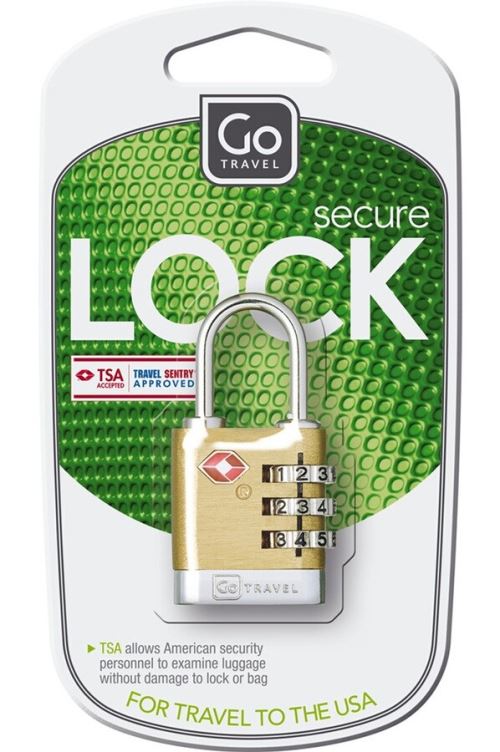GO TRAVE CADENAS TSA LAITON 3 CHIFFRES