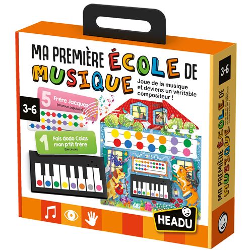 Headu Multicolore Jeu Éducatif Ma Première École De Musique