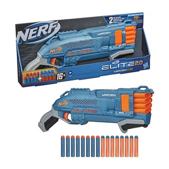 Nerf Elite 2.0 Warden avec 16 fléchettes Nerf