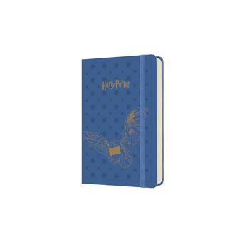 Agenda journalier Moleskine Format de poche Edition limitée Harry Potter 2022 Bleu