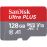 Carte Mémoire SanDisk Ultra Plus MicroSDXC UHS-I 128 Go avec Adaptateur microSD, microSDHC et microSDXC_0