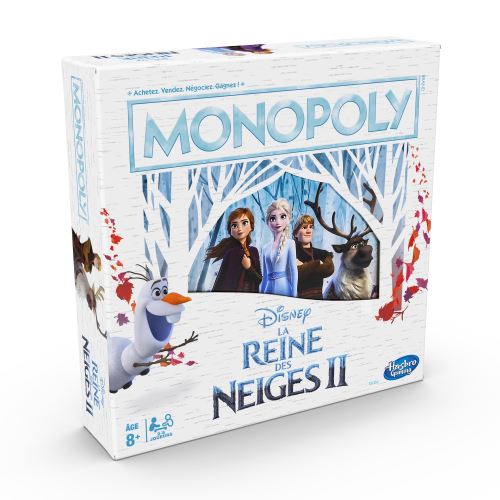 Jeu De Société Monopoly Disney La Reine Des Neiges 2