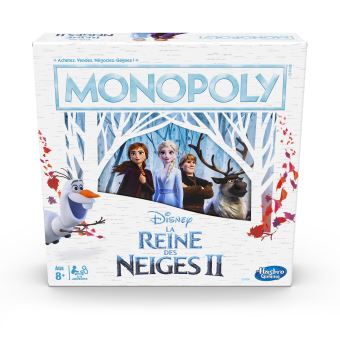 Jeu de société Monopoly Disney La Reine des Neiges 2