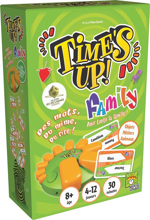 Jeu D'Ambiance Asmodee Time'S Up Family 1 Gms Nouvelle Édition