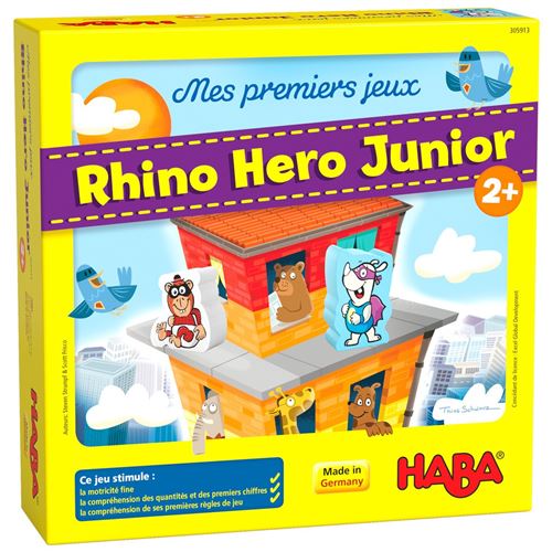 Mes Premiers Jeux Haba Mes Premiers Jeux Rhino Hero Junior