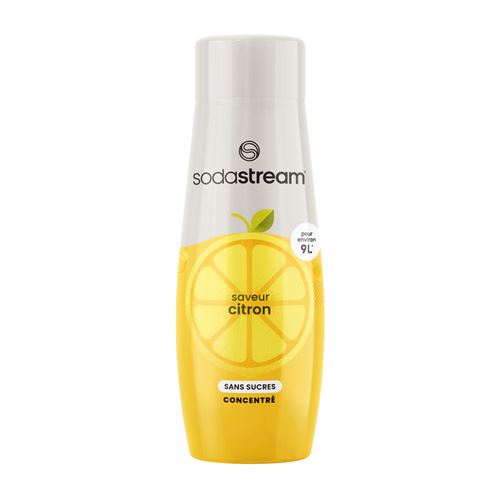 Concentré Saveur Citron sans Sucres Sodastream 1024268330 440 ml Jaune