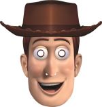 Masque Toy Story Eva Woody