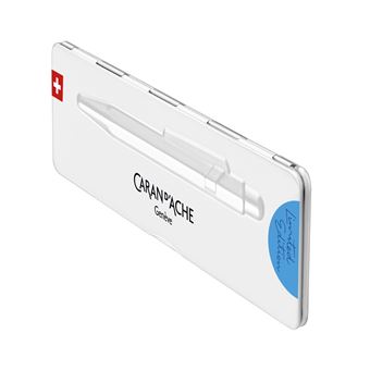 Stylo à bille Caran d'Ache Claim 849 Etui Azur