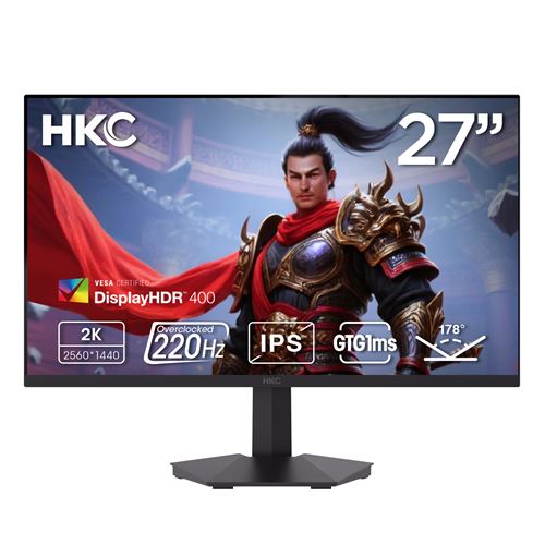 Ecran PC Gaming HKC G27H2D Pro 27 220 Hz 2K QHD