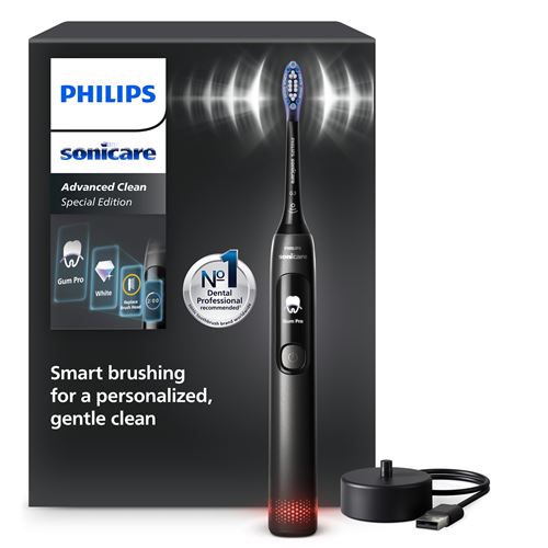 Brosse à Dents Électrique Philips Noir Rouge Hx3792/11