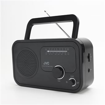 Radio portable JVC RA-F110B Noir - Radio - Achat & prix | fnac