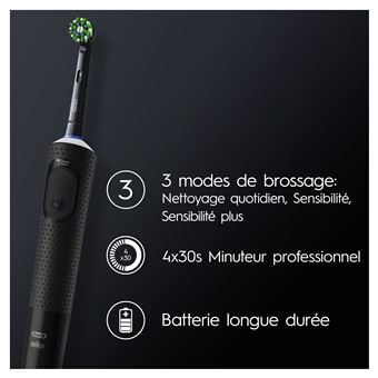 Brosse à dents électrique Oral B Vitality Pro D173 Noir