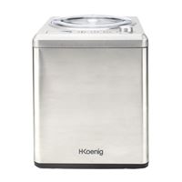 Sorbetière Turbine à glace verticale H.Koenig HF340 180 W Gris