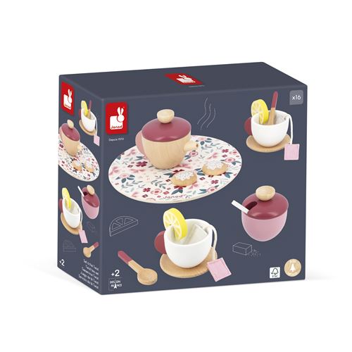 Dînette Janod Set à thé Floral