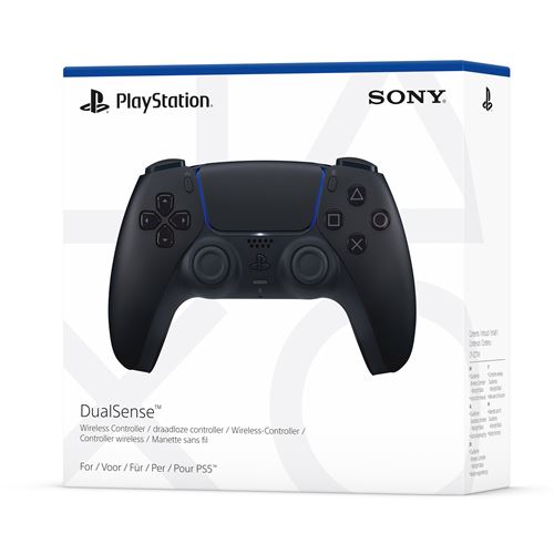 Manette sans fil Sony DualSense® Noir minuit pour PS5 et PC