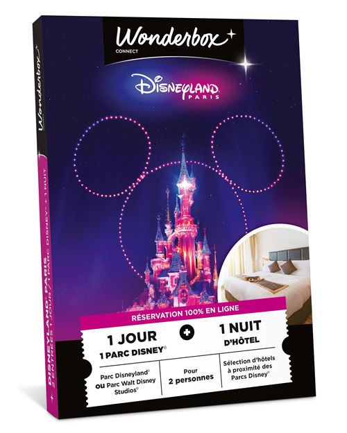 Coffret cadeau Connect Disneyland Paris Séjour 1 jour 1