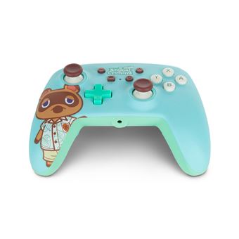 Manette Filaire améliorée PowerA pour Nintendo Switch Edition Animal Crossing Tom Nook