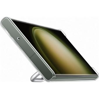 Coque avec support amovible pour Samsung Galaxy S23 Ultra 5G Transparent