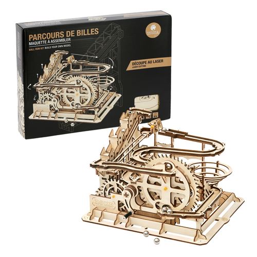 Maquette parcours de billes Beige
