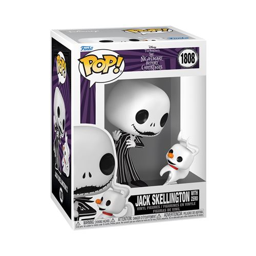 Funko Figurine Pop & Buddy The Night Before Christmas S9 Jack Skellington With Zero - Image 4