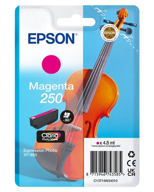 Epson Sglpack MG 250 ink RFAM Tag - vue 3
