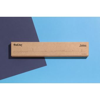 Accessoire de décoration The Line Bordeaux Noir