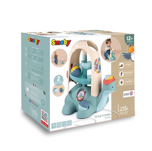 Jeu d'éveil Smoby Tortue à balles Little Smoby