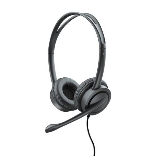 Casque PC Trust Mauro USB Noir