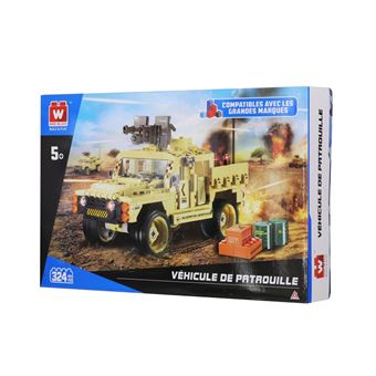 Véhicule de patrouille militaire Wise block avec stickers