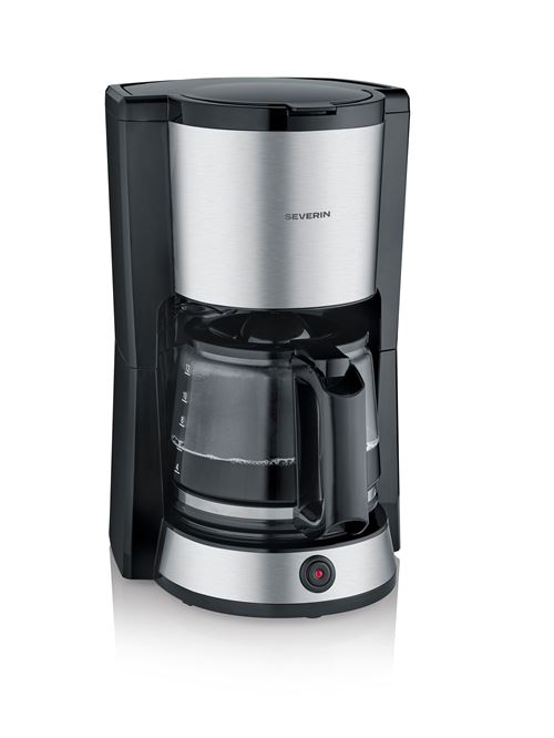 Cafetière Severin Ka9370 1000W Noir-Argent