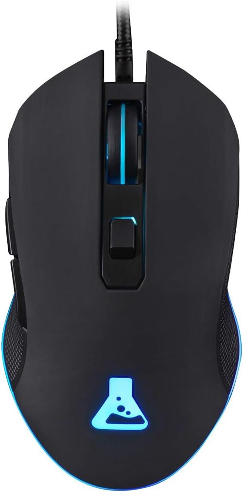 Souris gaming filaire The G-Lab Kult Helium Pro Noir