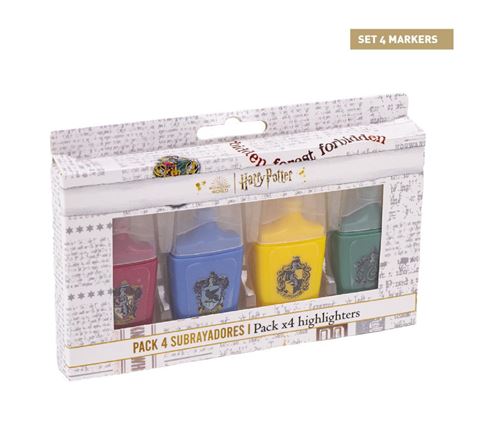Set de 4 marqueurs Cerda Harry Potter