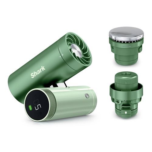 Ventilateur Shark Brumisateur Portable 3-En-1 Chill Pill Fa022  Vert