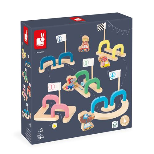 Jeu d'adresse Janod Applepop Jeu de bille